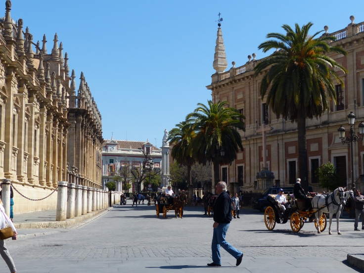 The streets of Seville